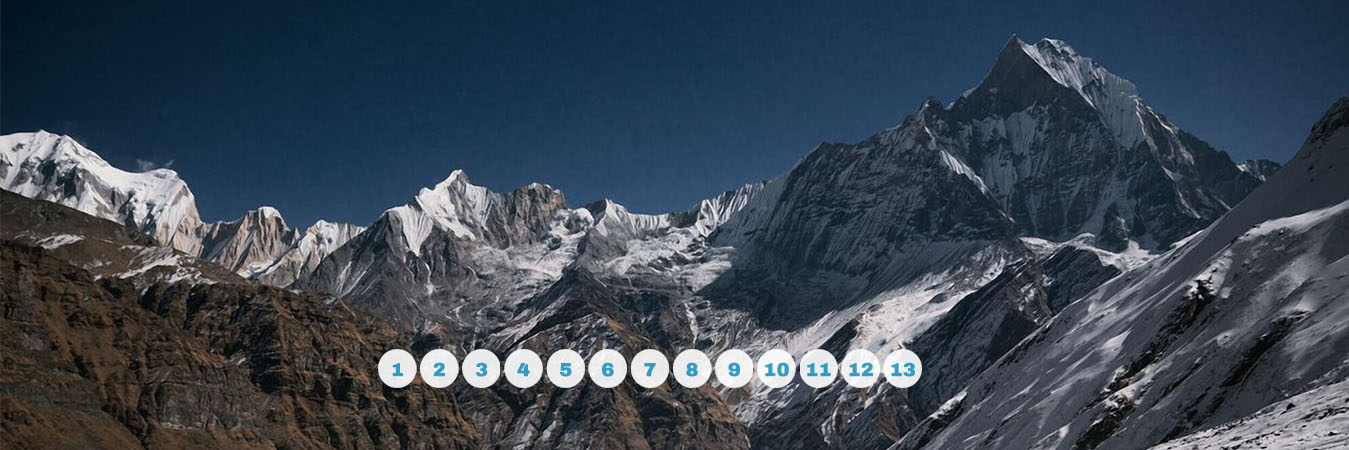 Annapurna Base Camp Trek Itinerary